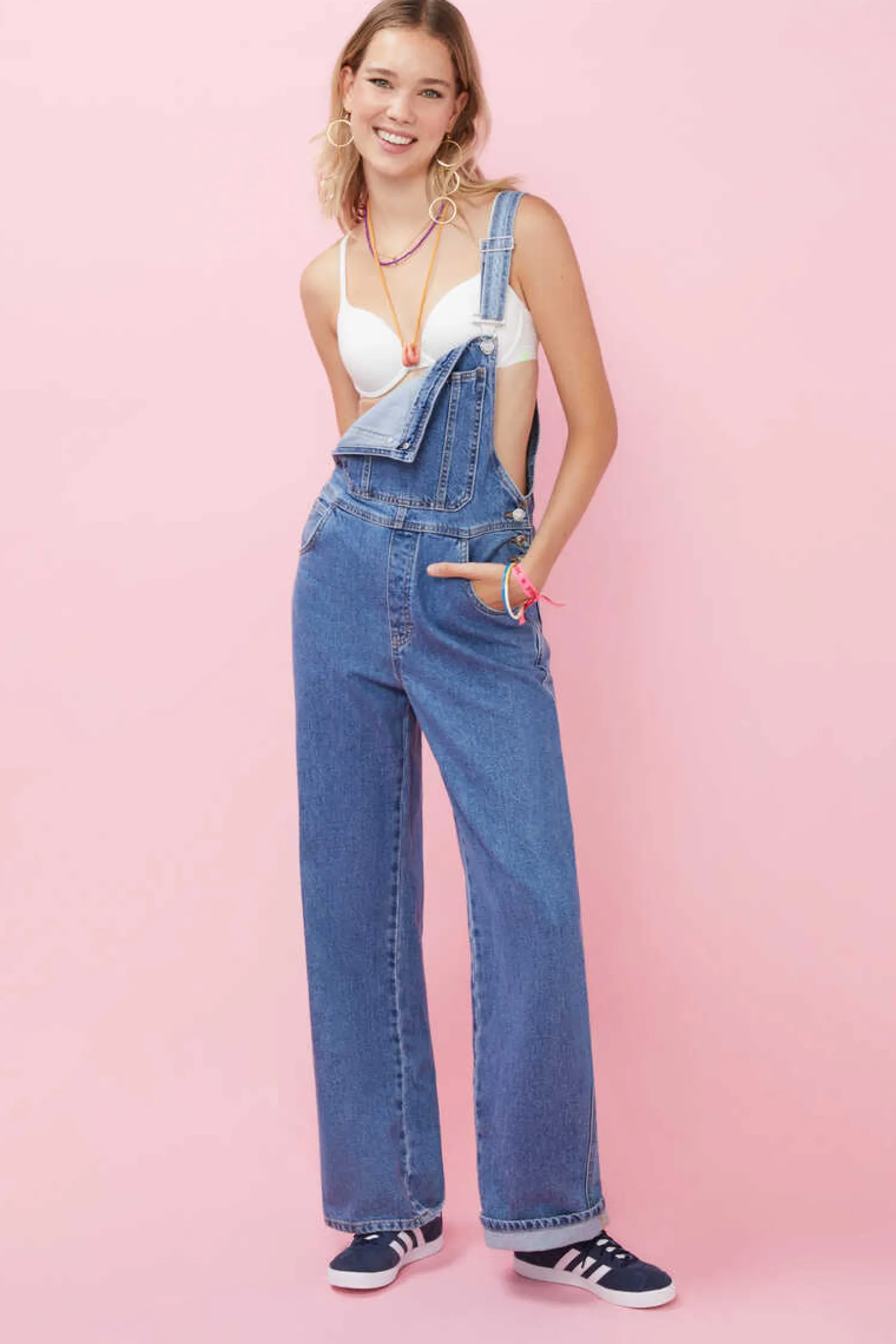 HI&BYE Roupa Interior-Soutien Algodao Aro E Enchimento Branco