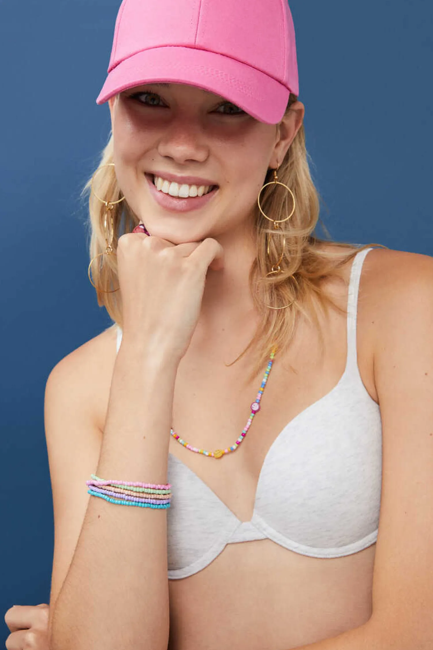 HI&BYE Roupa Interior-Soutien Algodao Aro E Enchimento