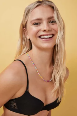 HI&BYE Roupa Interior-Soutien Enchimento Renda