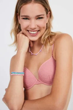 HI&BYE Roupa Interior-Soutien Enchimento Renda