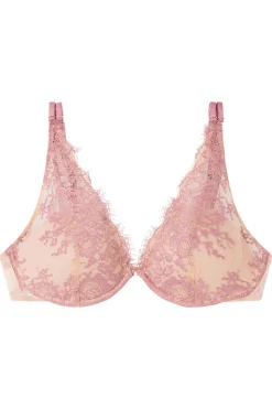 Women'secret Sutias-Soutien Push Up Com Enchimento De Renda E Mesh Em