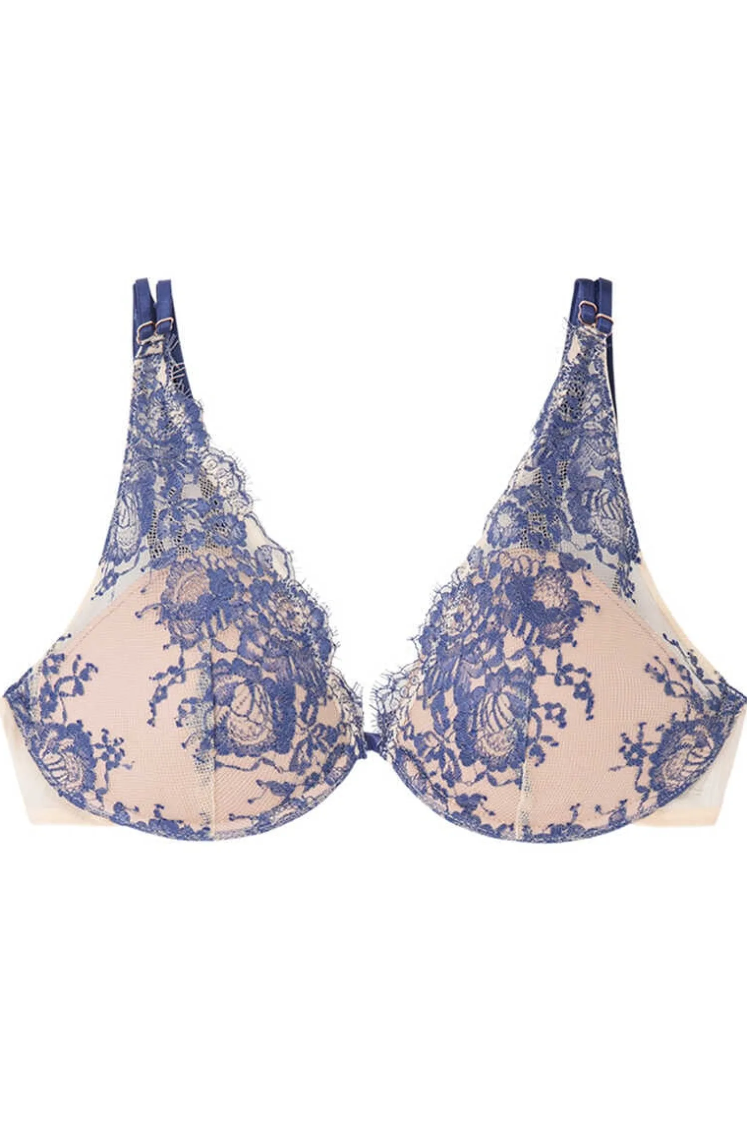 Women'secret Sutias-Soutien Push Up Com Enchimento De Renda E Mesh Em