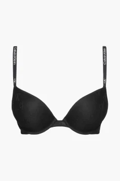 Calvin Klein Sutias-Soutien Push-Up Decotado 1996 Logo Lace