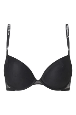 Calvin Klein Sutias-Soutien Push-Up Decotado 1996 Logo Lace