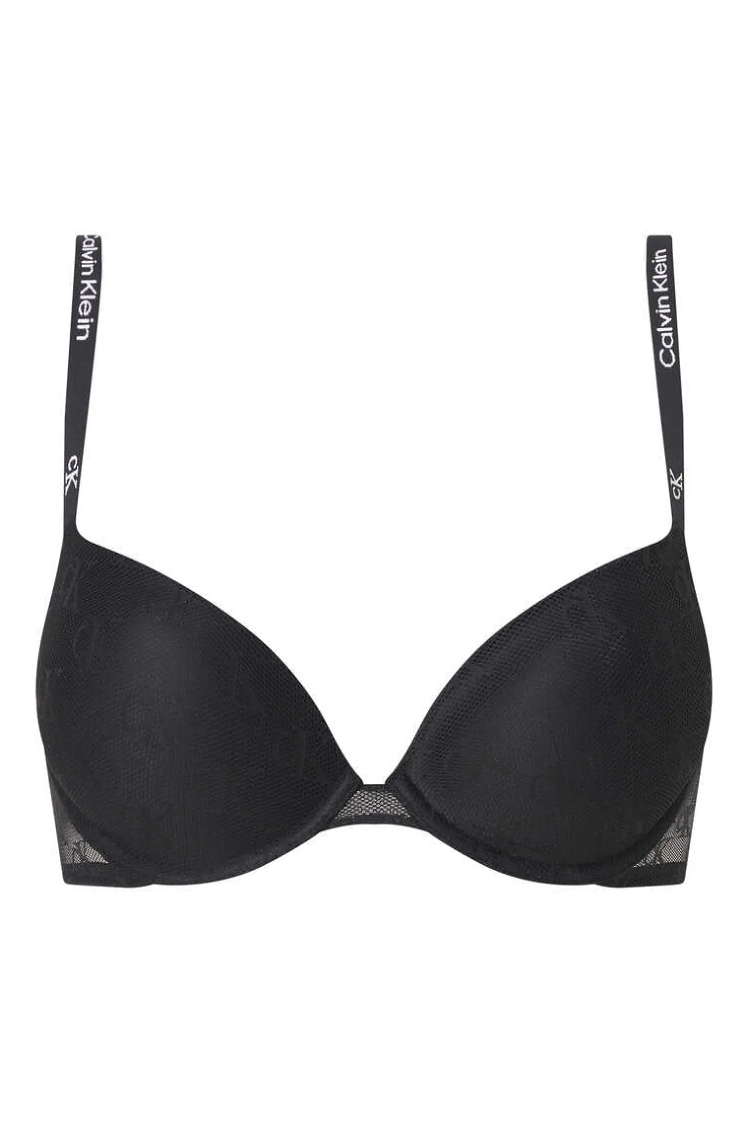 Calvin Klein Sutias-Soutien Push-Up Decotado 1996 Logo Lace