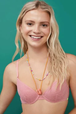 HI&BYE Roupa Interior-Soutien Push-Up Renda