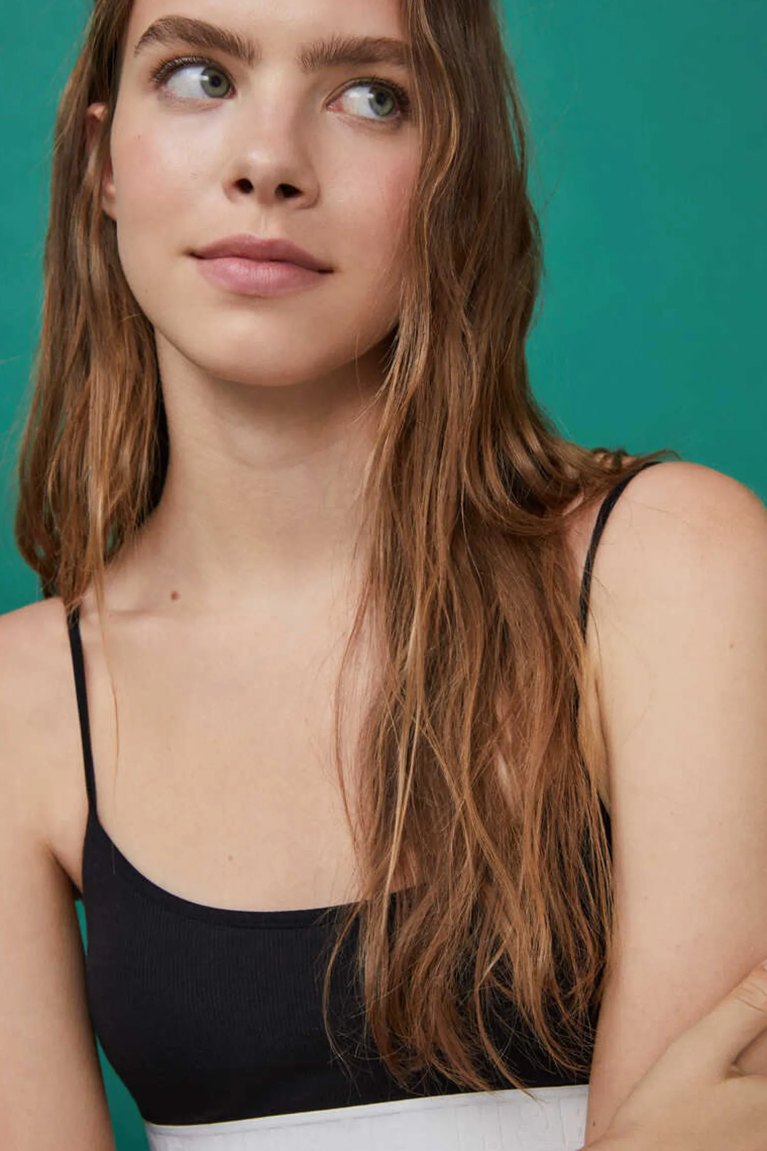 HI&BYE Roupa Interior-Soutien Top Algodao