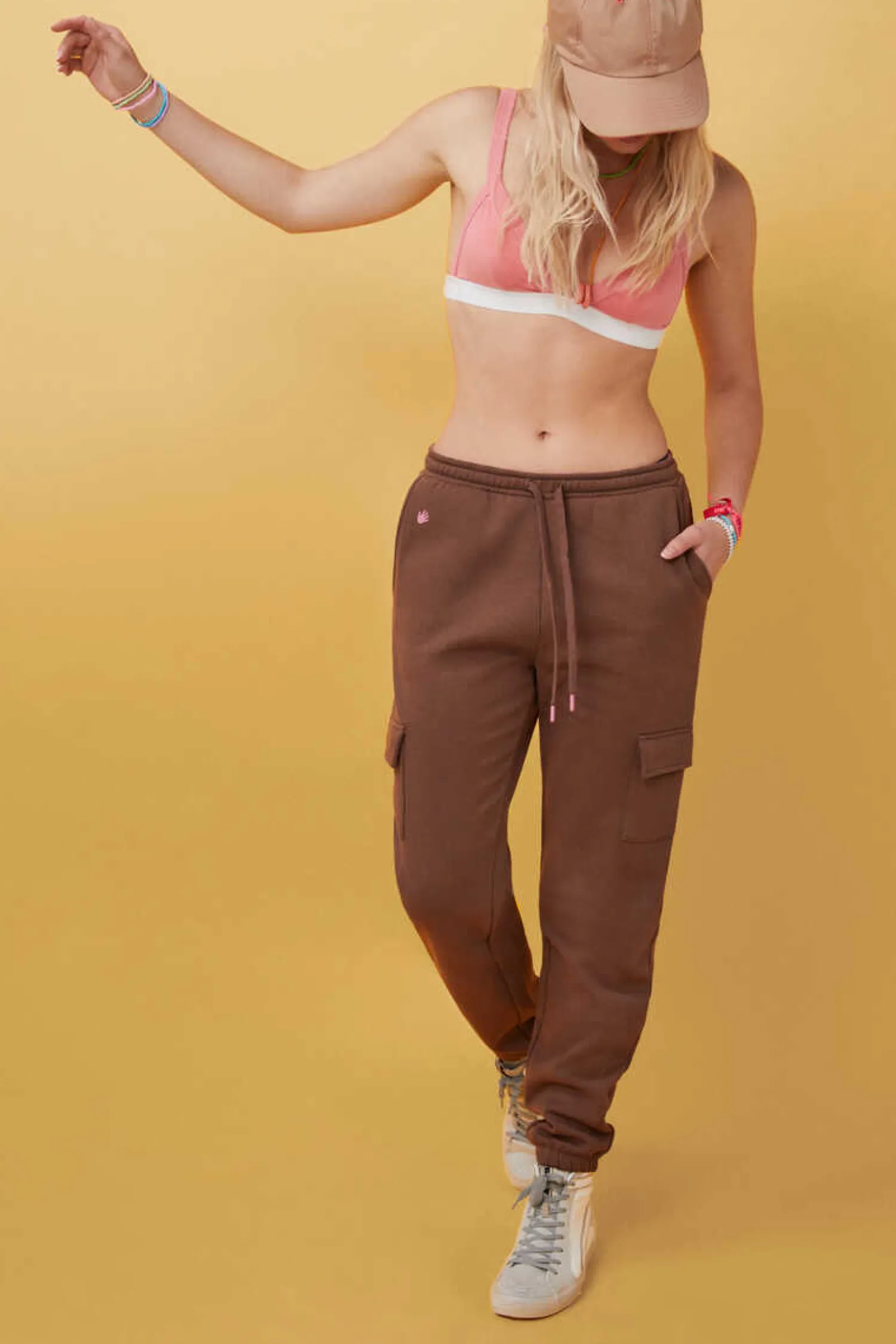 HI&BYE Roupa Interior-Soutien Top Triangular Algodao