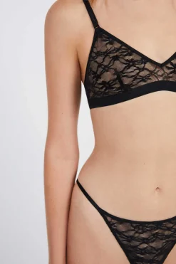 HI&BYE Roupa Interior-Soutien Top Triangular Renda