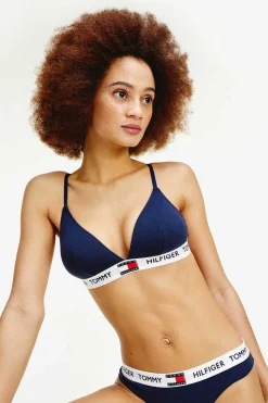 Tommy Jeans Sutias-Soutien Triangular De Algodao
