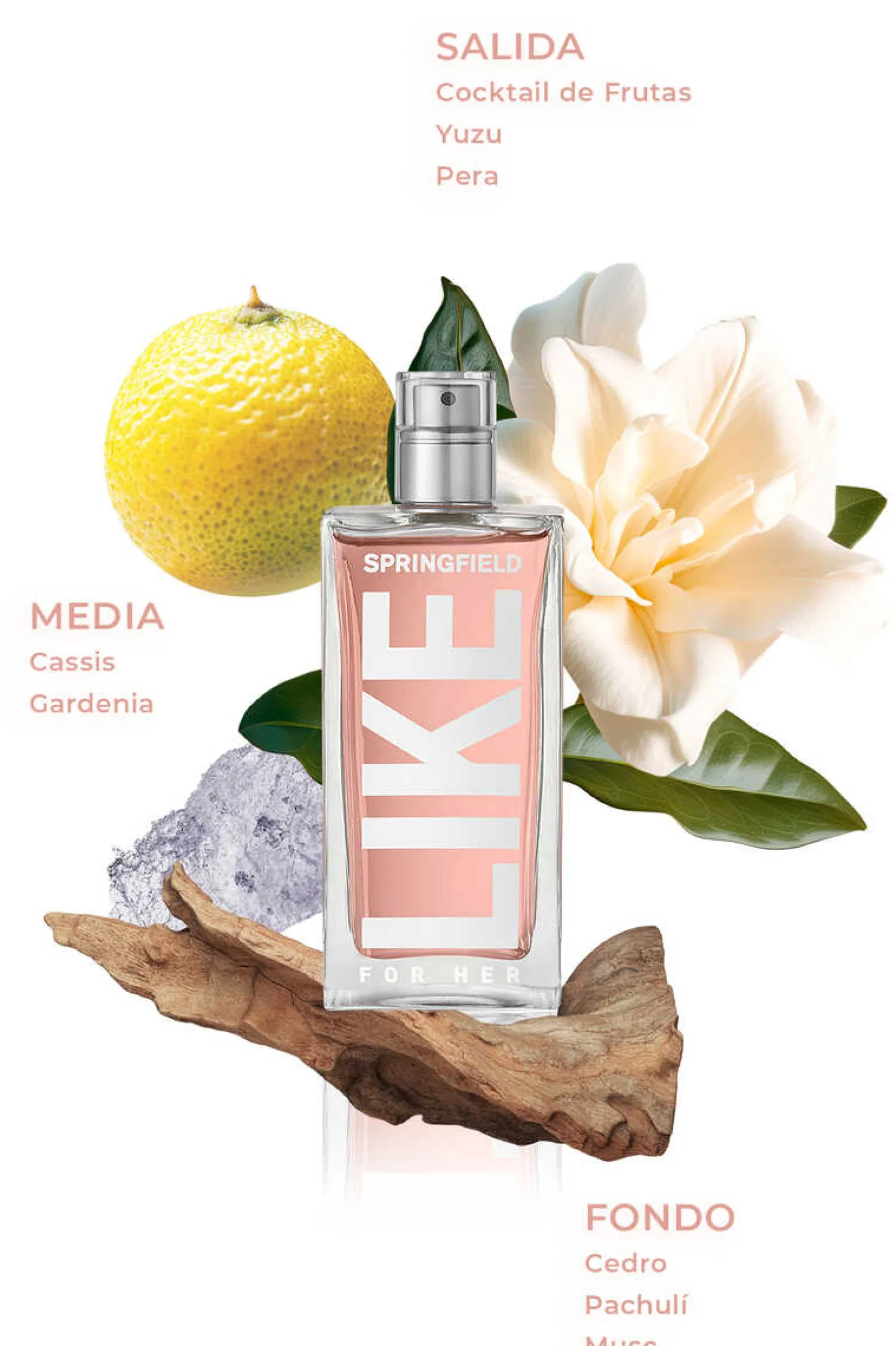 springfield Fragrancias-Spf Like For Her Edt 50Ml