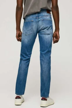 Pepe Jeans Stanley Regular Fit Regular Waist Jeans Azul Online