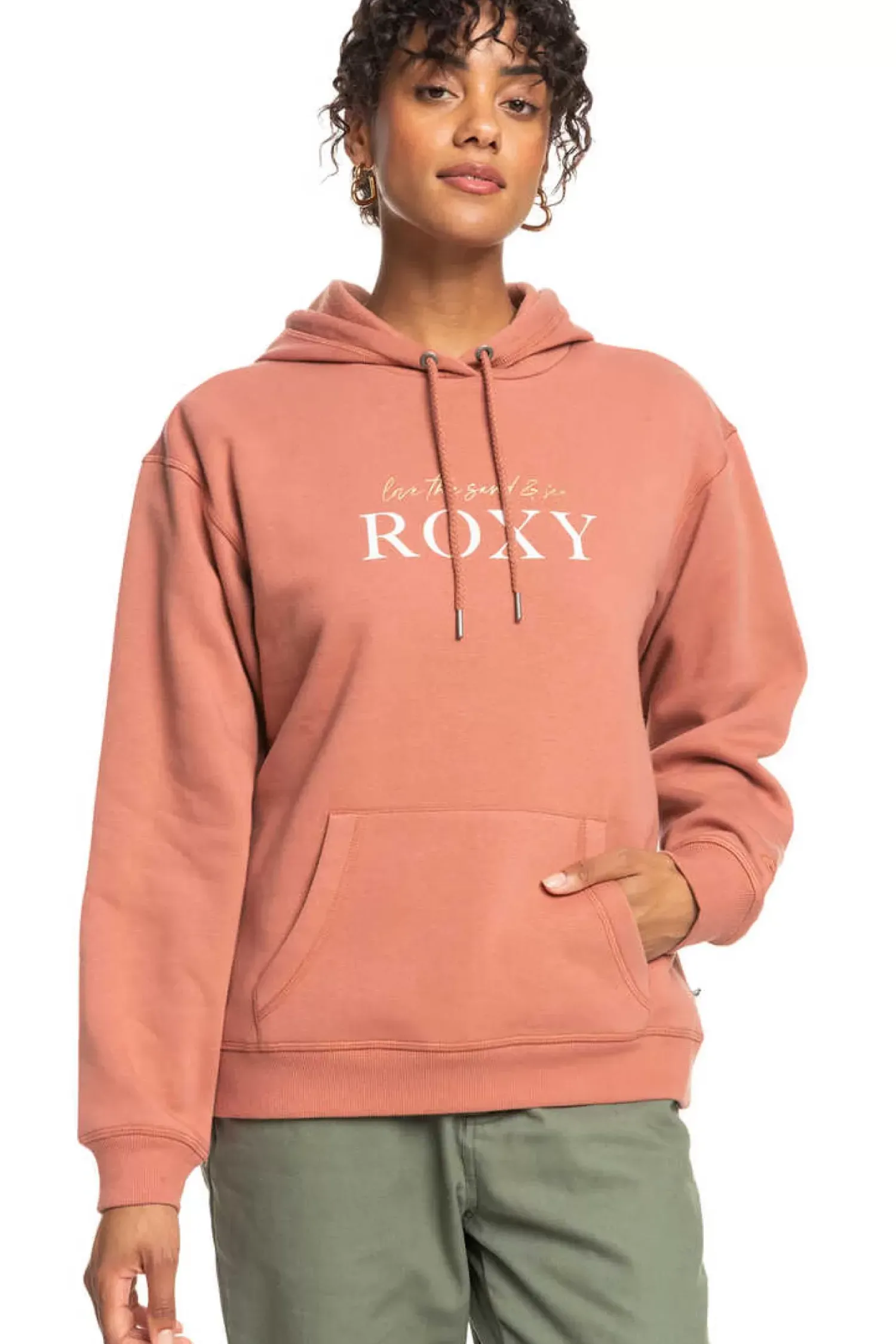 Roxy Sweatshirts-Surf Stoked Brushed - Sweatshirt Com Capuz Para Mulher