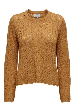 Only Sueteres E Cardigans-Sweater Malha Rendilhada