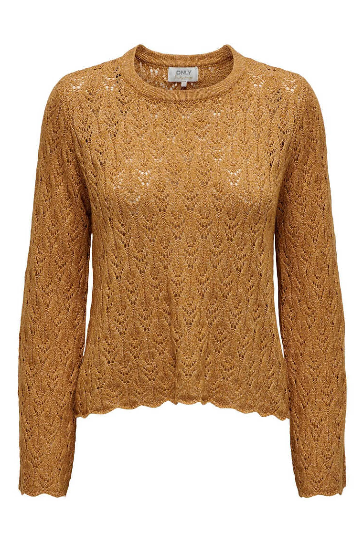 Only Sueteres E Cardigans-Sweater Malha Rendilhada