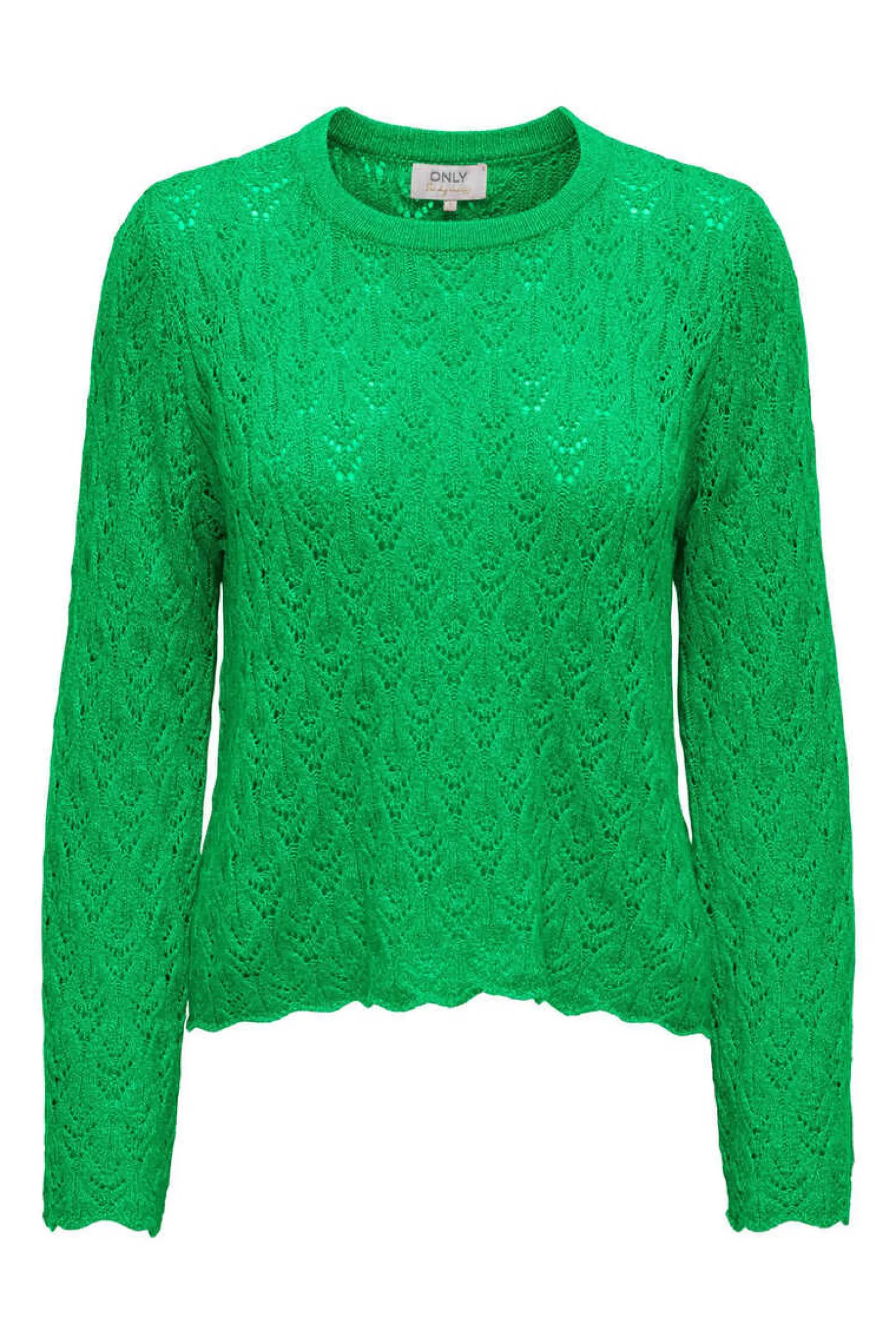 Only Sueteres E Cardigans-Sweater Malha Rendilhada