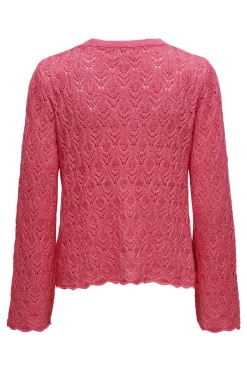 Only Sueteres E Cardigans-Sweater Malha Rendilhada