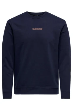 Only & Sons Sweatshirt Marinho Discount