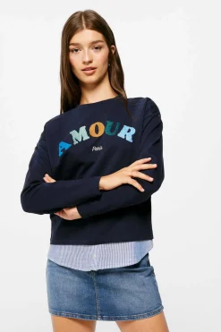 Springfield Sweatshirts-Sweatshirt "Amour" Bimateria