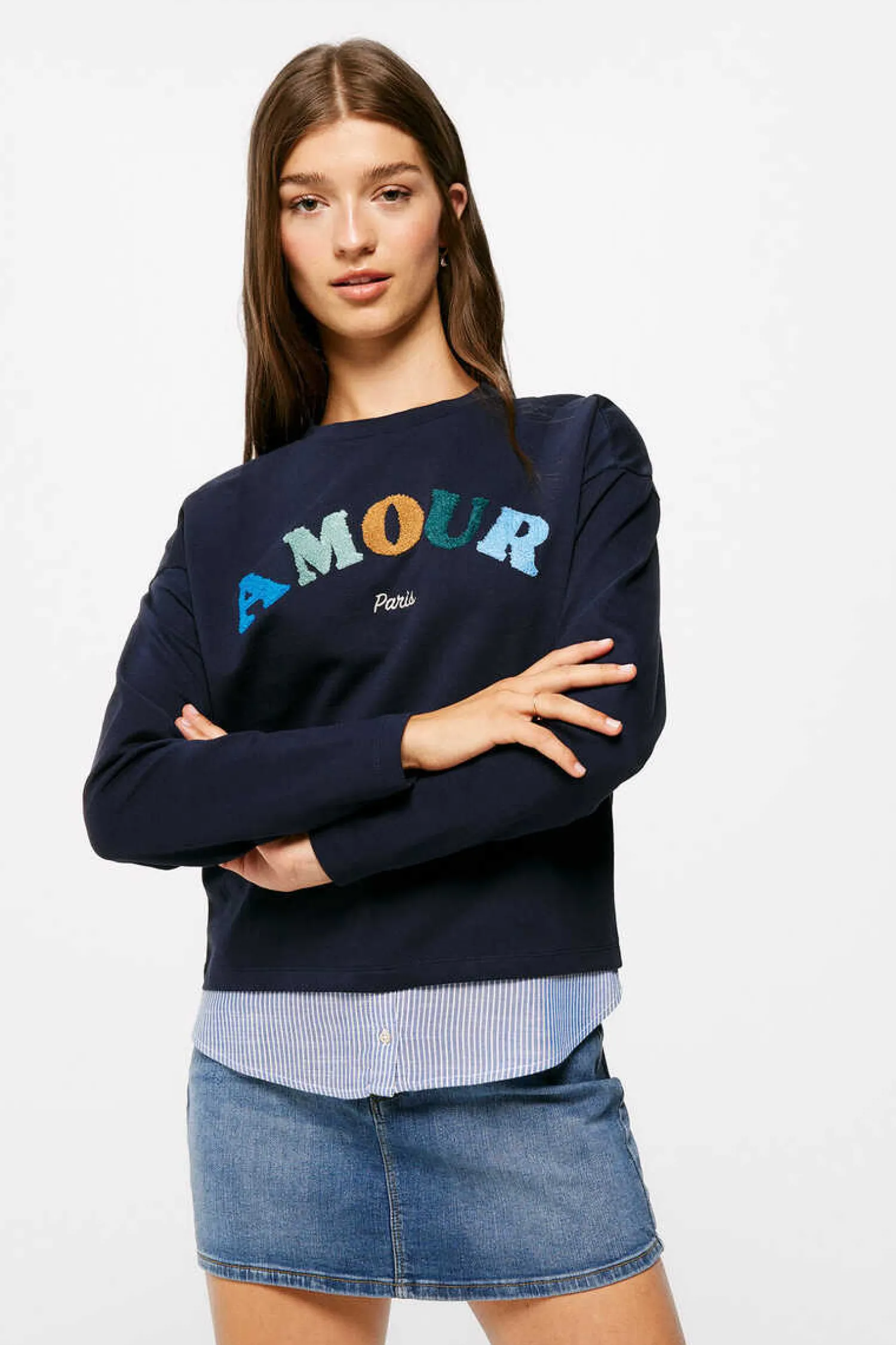 Springfield Sweatshirts-Sweatshirt "Amour" Bimateria