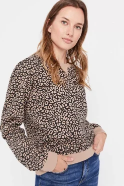 Cortefiel Sweatshirts-Sweatshirt Animal Print