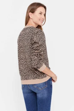 Cortefiel Sweatshirts-Sweatshirt Animal Print