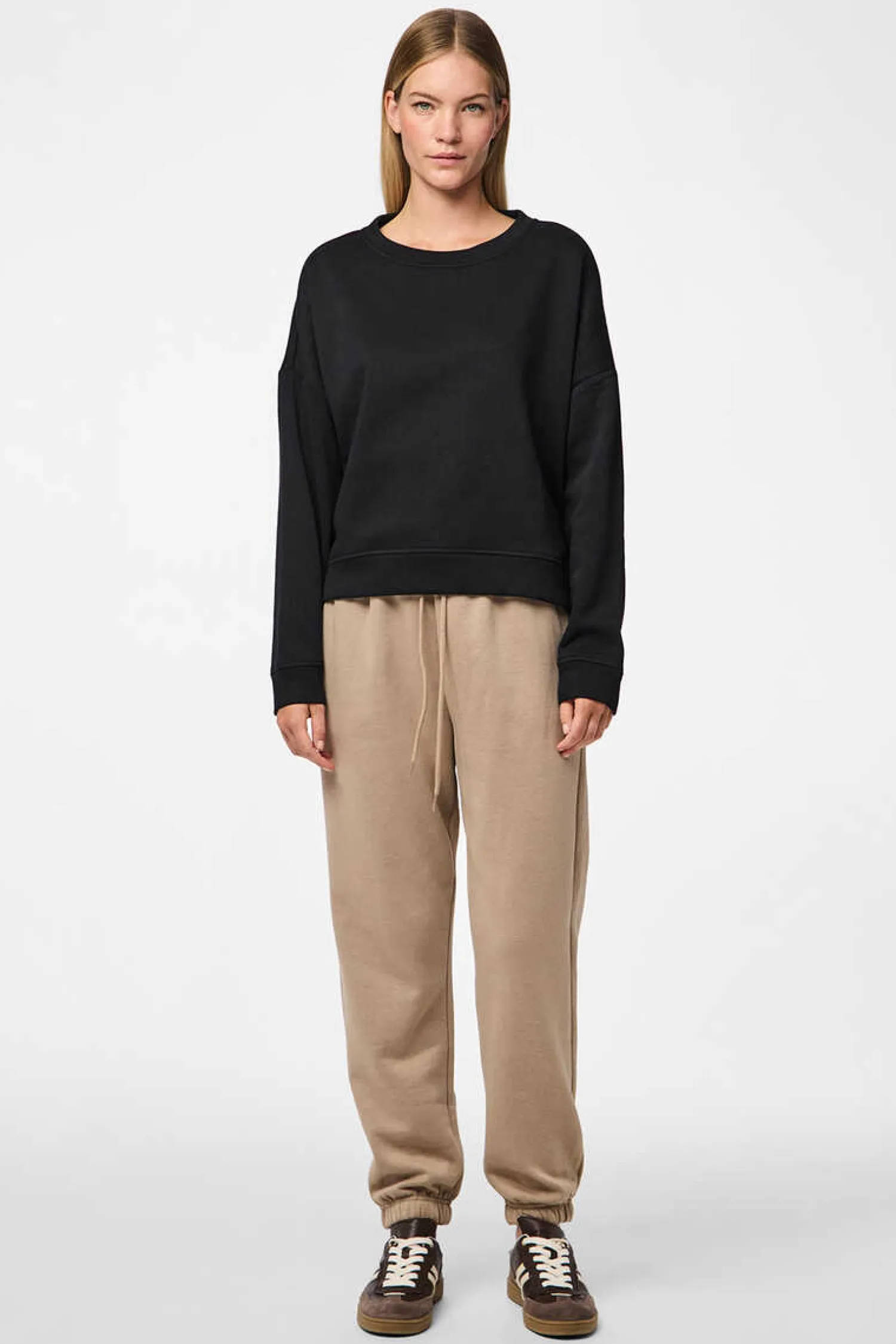 Pieces Sweatshirts-Sweatshirt Basica