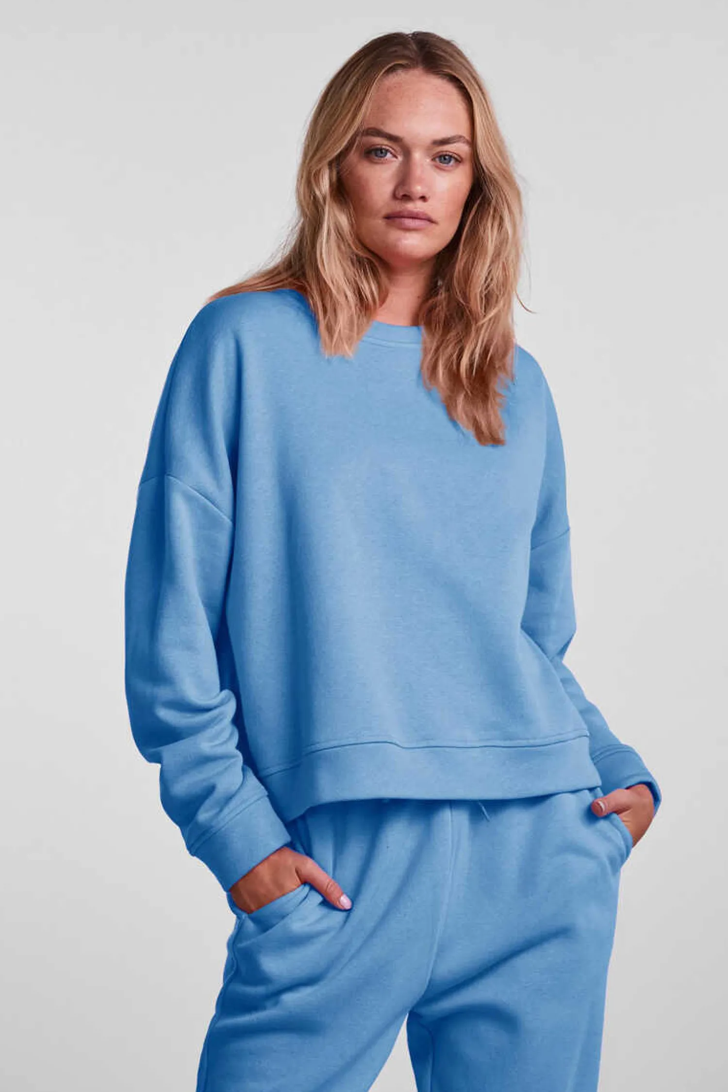 Pieces Sweatshirts-Sweatshirt Basica