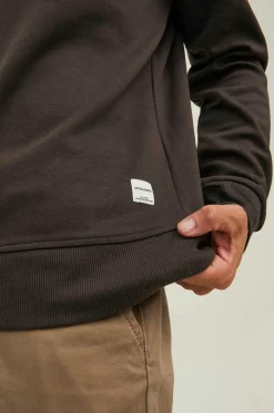 Jack & Jones Sweatshirt Basica Castanho Hot