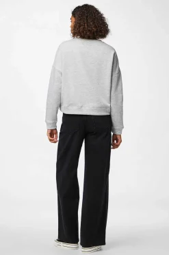 Pieces Sweatshirts-Sweatshirt Basica