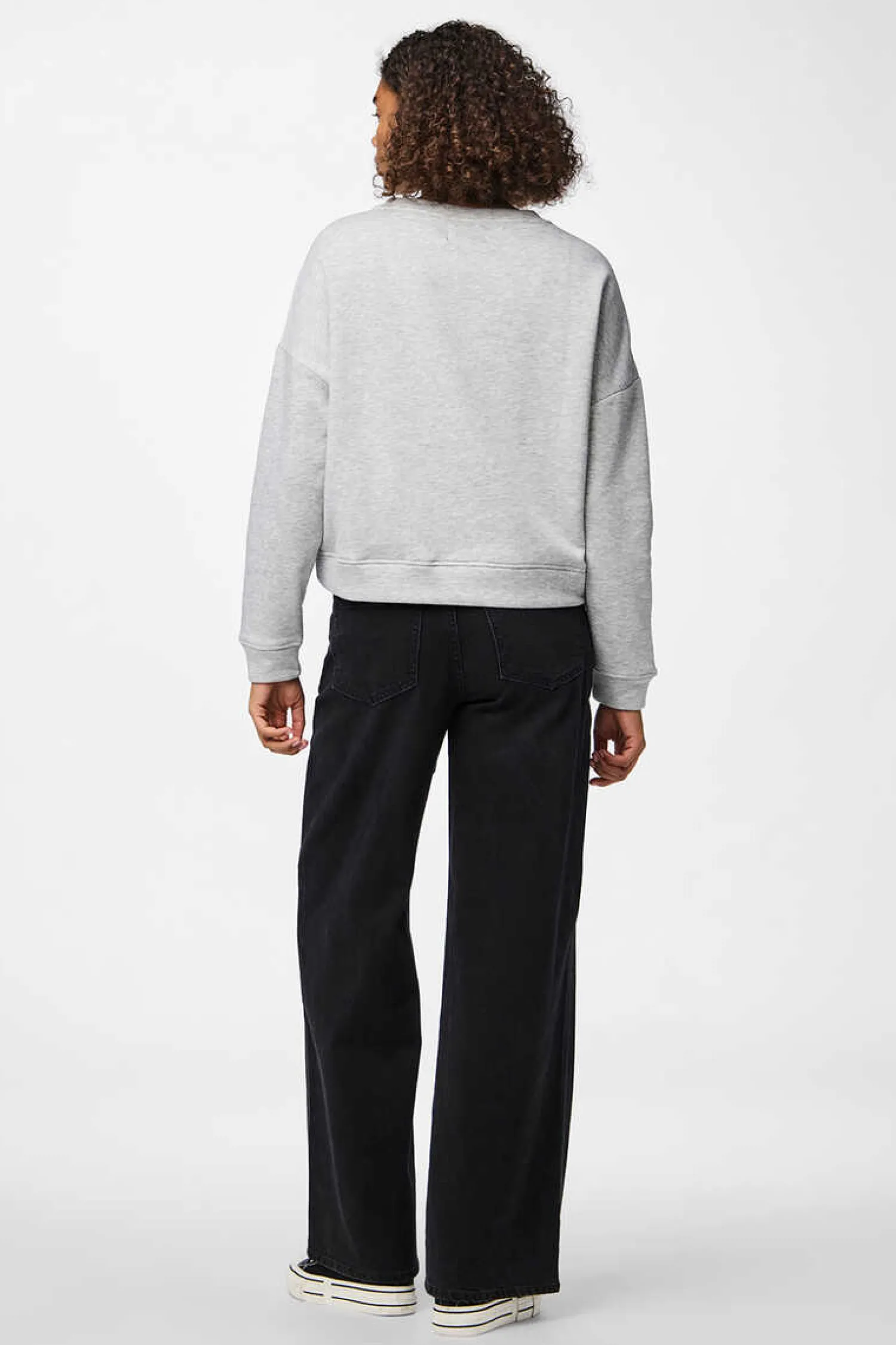 Pieces Sweatshirts-Sweatshirt Basica