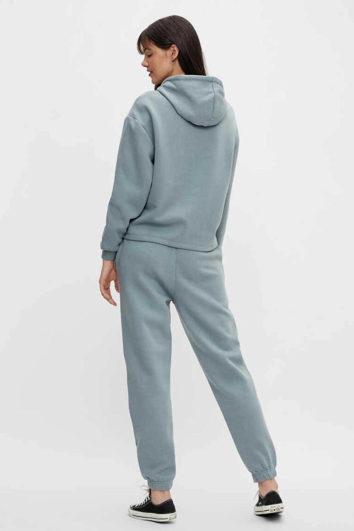 Pieces Sweatshirts-Sweatshirt Basica Capuz