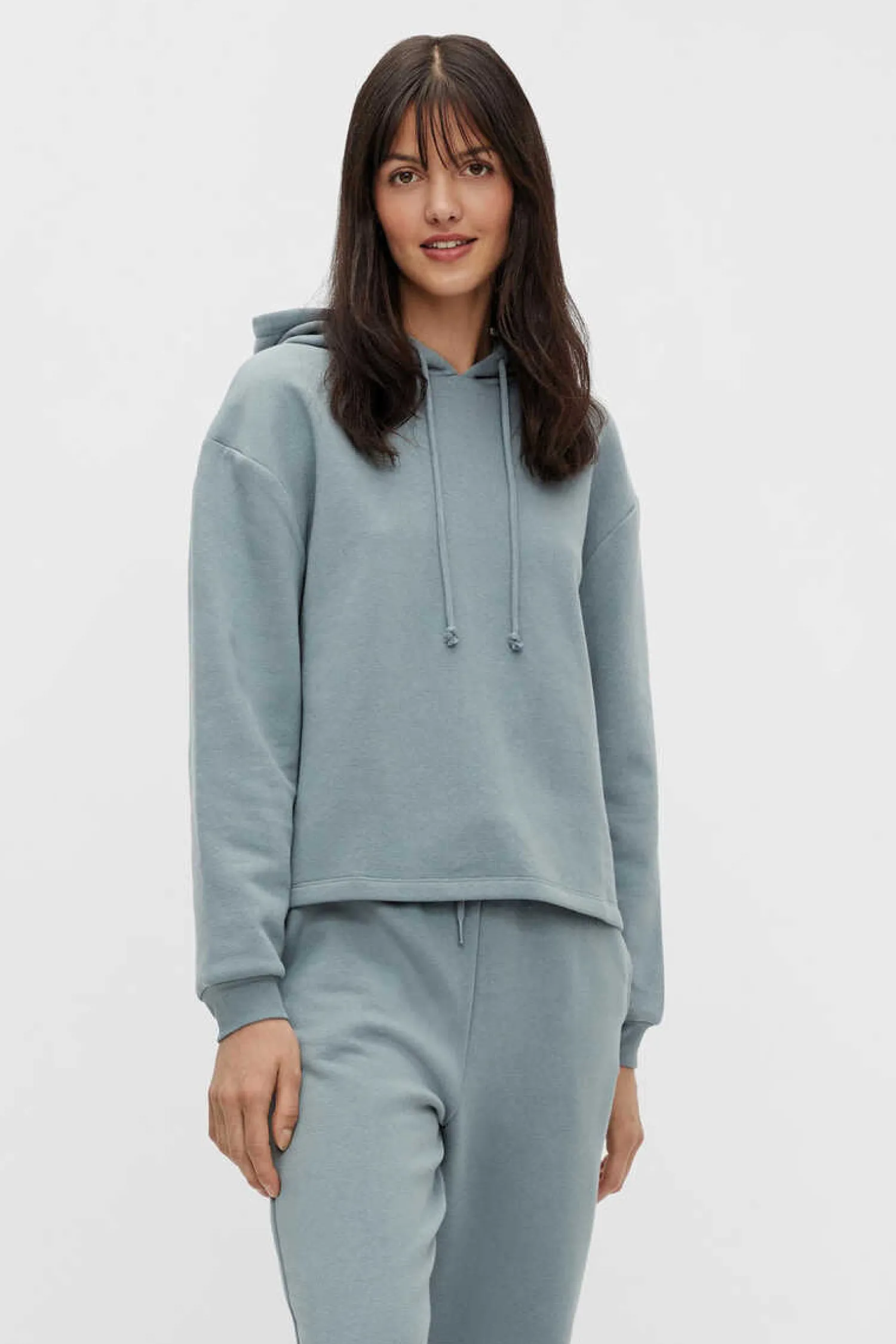 Pieces Sweatshirts-Sweatshirt Basica Capuz