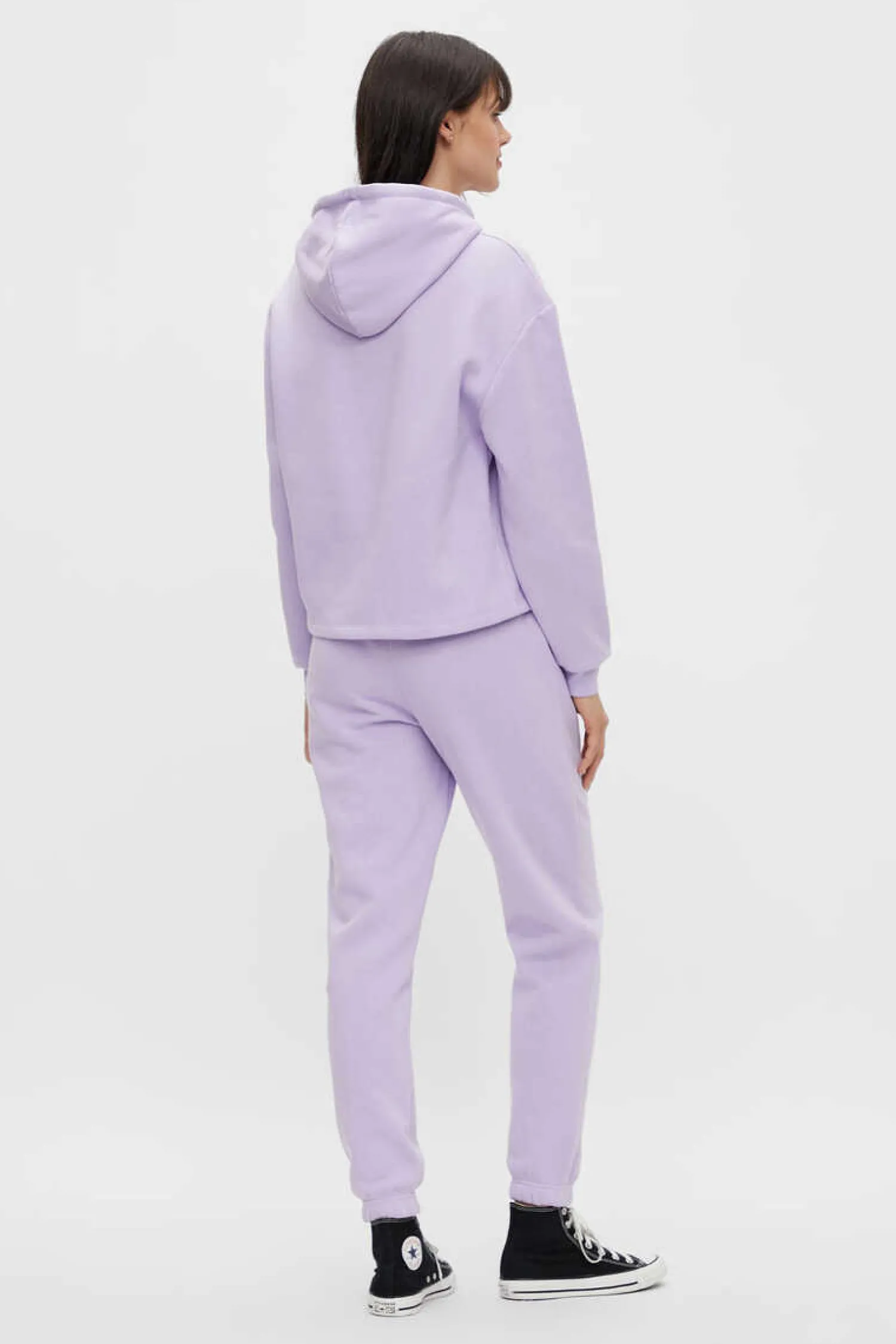 Pieces Sweatshirts-Sweatshirt Basica Capuz