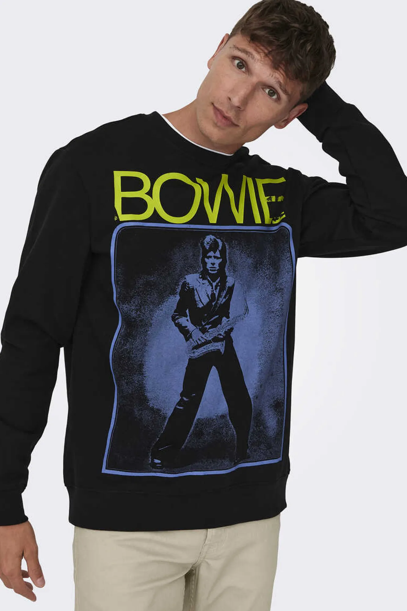 Only & Sons Sweatshirt Bowie Preto