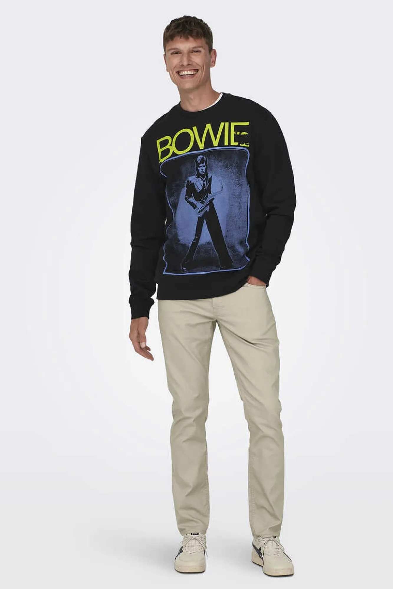 Only & Sons Sweatshirt Bowie Preto