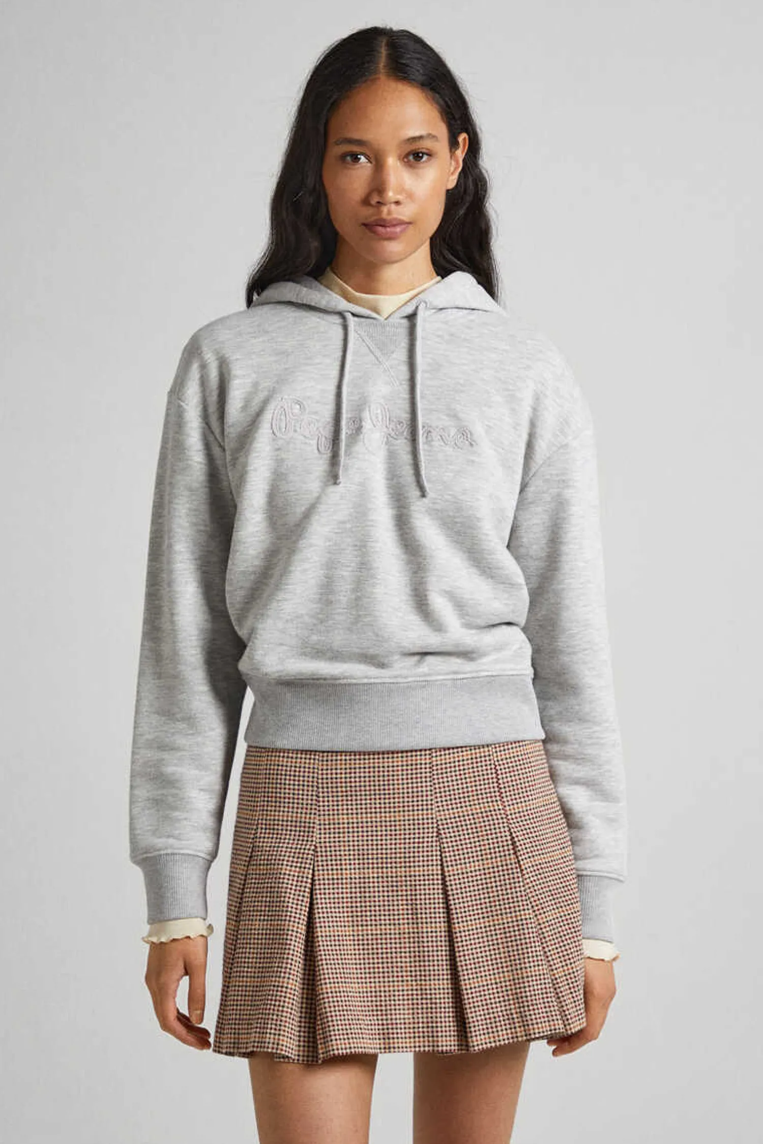 Pepe Jeans Sweatshirts-Sweatshirt Capuz Ajustavel