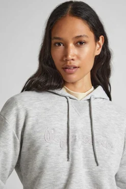 Pepe Jeans Sweatshirts-Sweatshirt Capuz Ajustavel