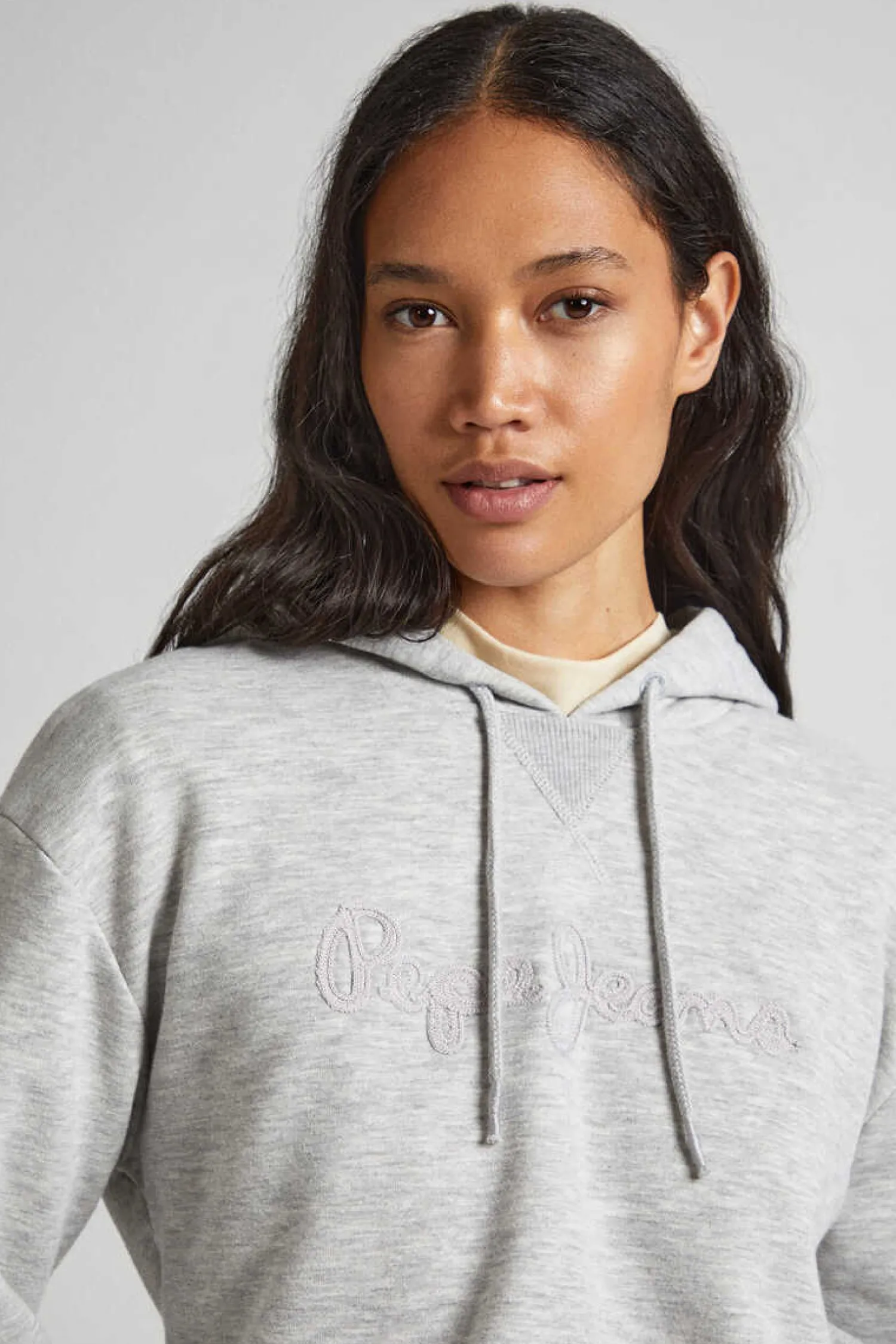 Pepe Jeans Sweatshirts-Sweatshirt Capuz Ajustavel