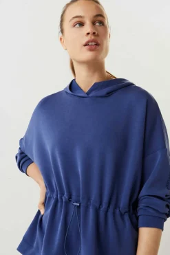 Dash and Stars Sweatshirts-Sweatshirt Capuz Escuro