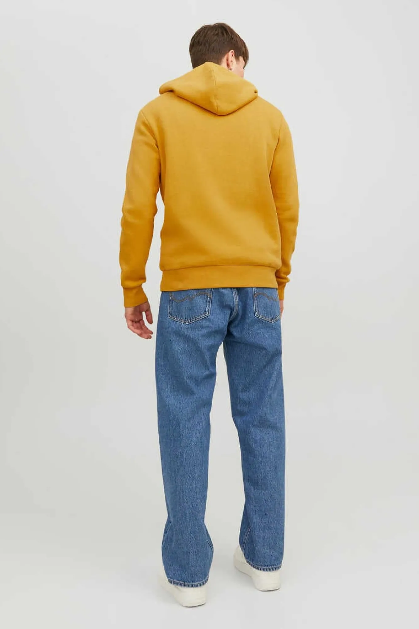 Jack & Jones Sweatshirt Capuz Estampado Logo Cru New