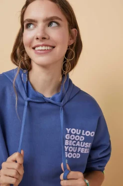 HI&BYE Sweatshirts-Sweatshirt Capuz Felpa Logo