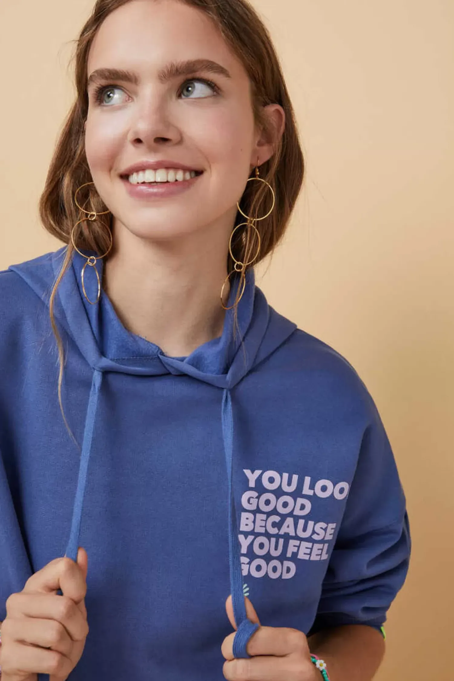 HI&BYE Sweatshirts-Sweatshirt Capuz Felpa Logo