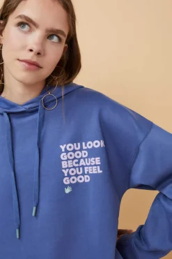 HI&BYE Sweatshirts-Sweatshirt Capuz Felpa Logo