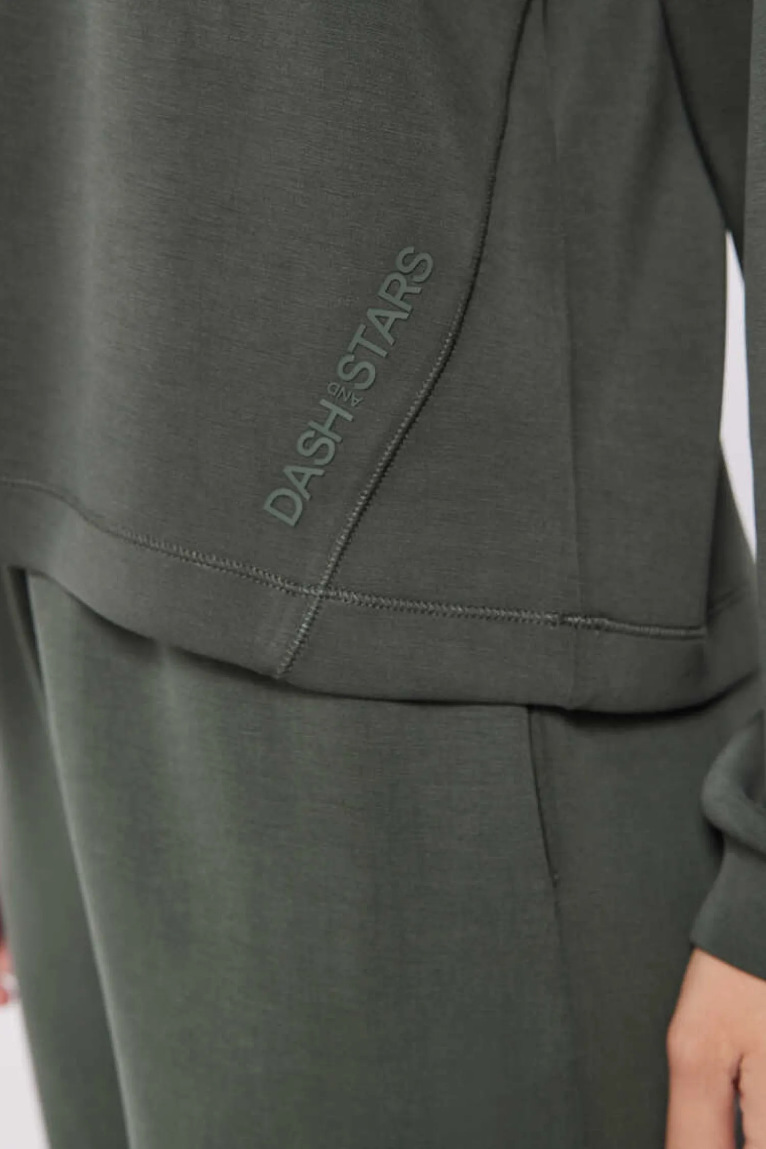 Dash and Stars Sweatshirts-Sweatshirt Capuz Tato Suave