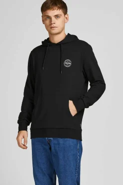 Jack & Jones Sweatshirt Com Capuz Preto Sale