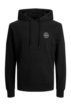 Jack & Jones Sweatshirt Com Capuz Preto Sale