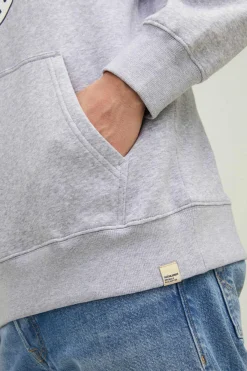 Jack & Jones Sweatshirt Com Capuz Cinza Sale