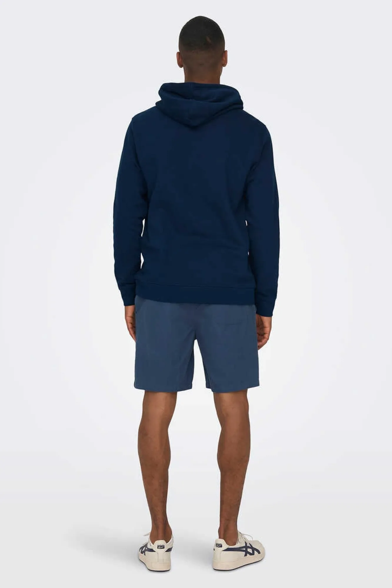 Only & Sons Sweatshirt Com Capuz Marinho Discount