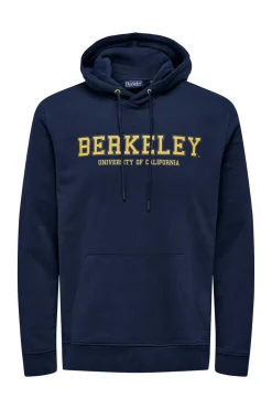 Only & Sons Sweatshirt Com Capuz Marinho Discount